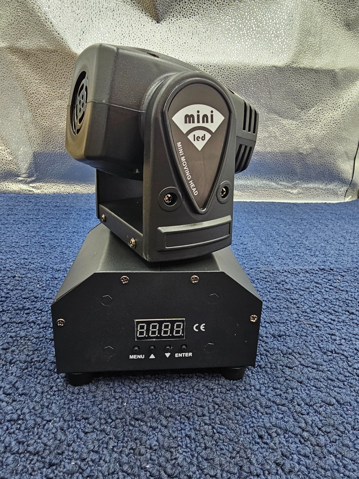 ZQ02040 Mini LED Mini Moving Head Beam Light with DMX AC100-240V 50/60Hz