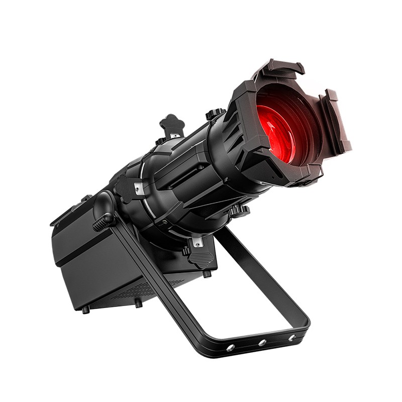 SHEHDS 2Pcs 250W RGBW Prime Lens Spotlight LED Spot Leko For Show Stage Bar DJ