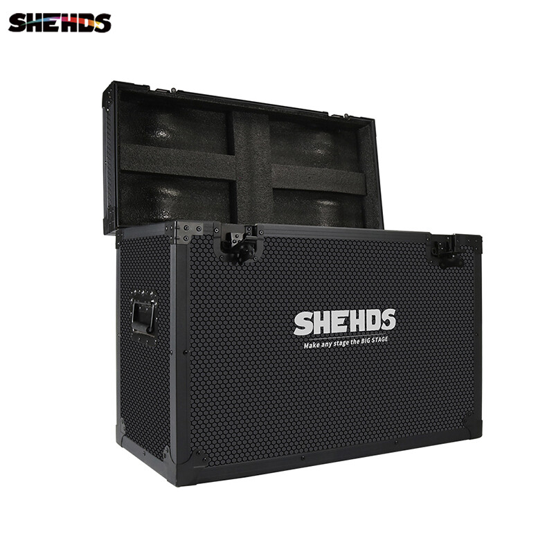 2pcs SHEHDS 19x15W RGBW Zoom Wash Aura Moving head light with Case