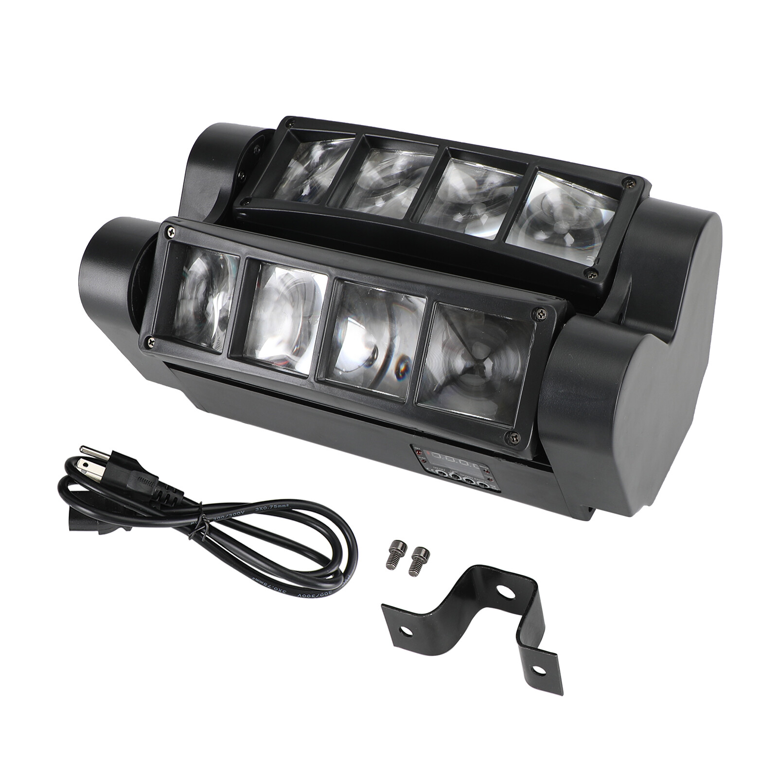 80W 8LED RGBW Moving Head Stage Lighting Beam DMX Disco Party DJ Lighting