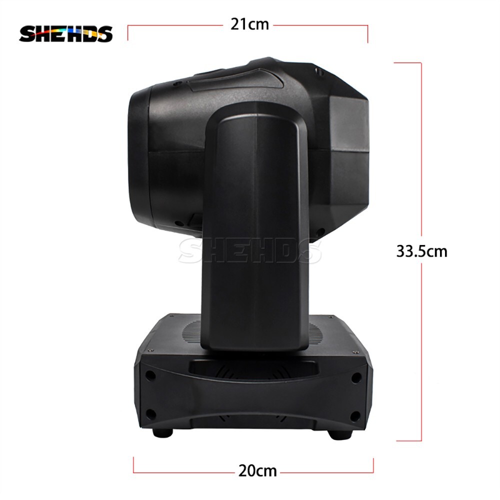 2PCS 100W LED Gobo Beam Spot Moving Head Stage Light DMX RGBW DJ Party Lighting
