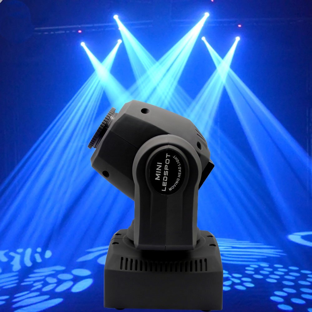 120W LED Moving Head Stage Light RGBW Gobo Spot Beam Disco DJ Party Lighting DMX
