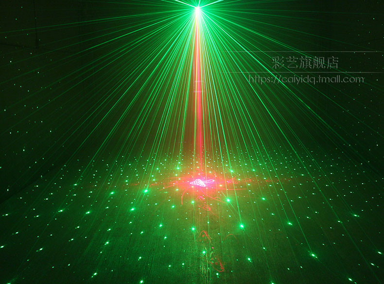 48 Pattern Red Green Laser light Blue Led indoor Christmas Light remote KTV DJ