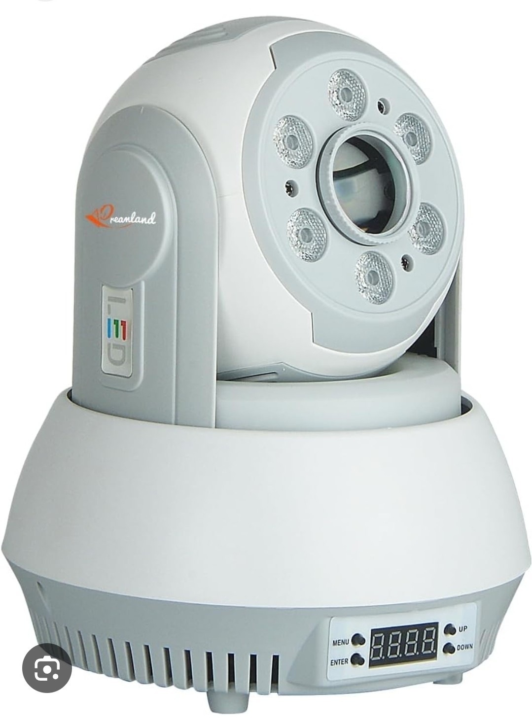Dreamland Moving Head Beam Light LED Mini Head Light RGBW Rotation
