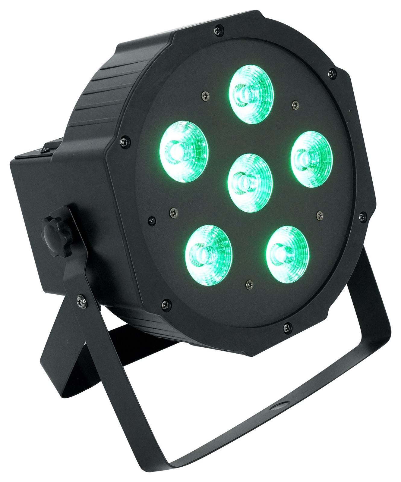(10) Rockville BATTERY PAR 61 Rechargeable RGBWA+UV DMX DJ Wash Lights+Remotes