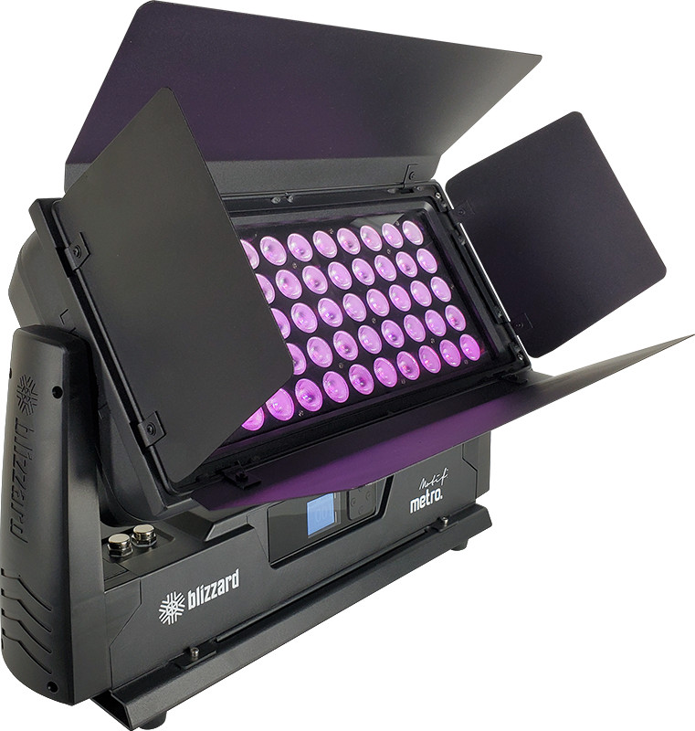 Blizzard Factory B-STOCK MOTIF METRO / 60X 10 WATT RGBW LEDs / IP65