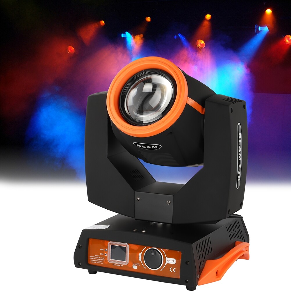 7R Sharpy 230W Moving Head Beam Stage Light Zoom 8 Prism 16CH DMX512 Gobos Lamp