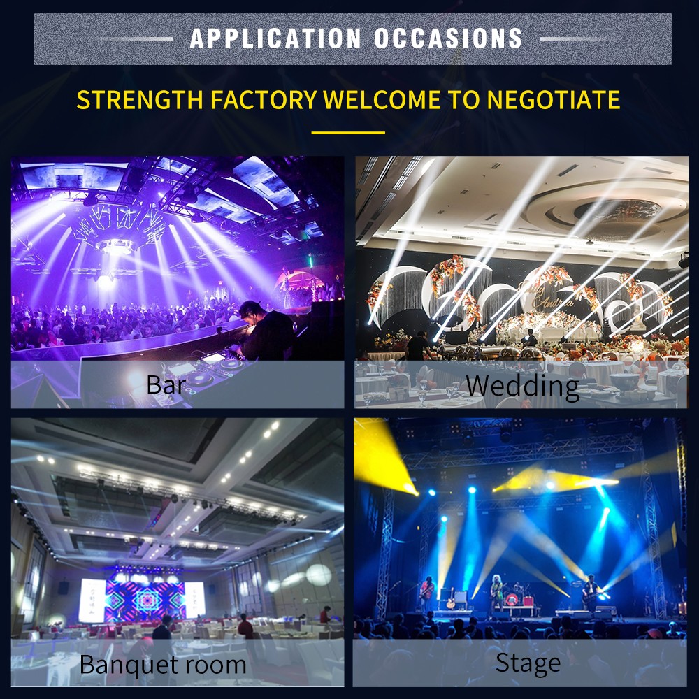 10W RGB DMX512 ILDA Full Color Animation Laser Light for Wedding Party Djs Stage