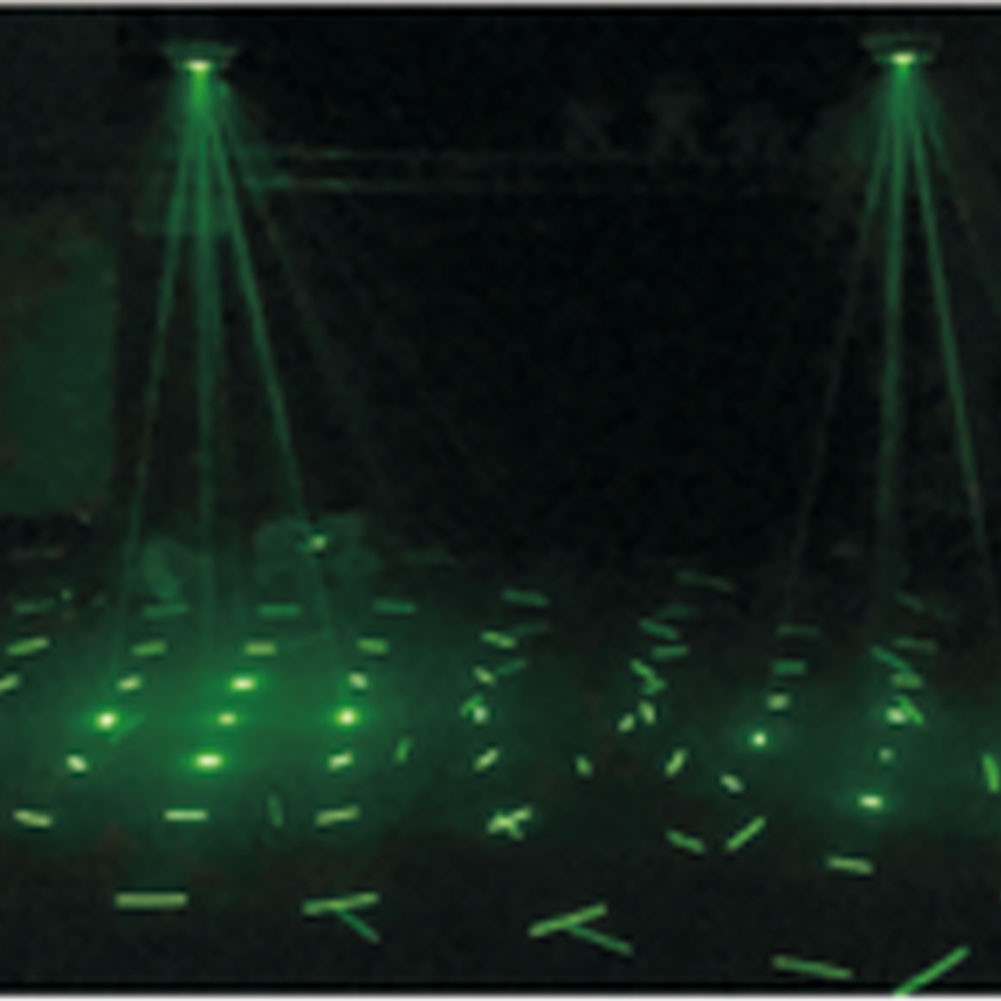Moving Head Laser & LED Beam Stage Light Sound Activated Karaoke Party Lighting