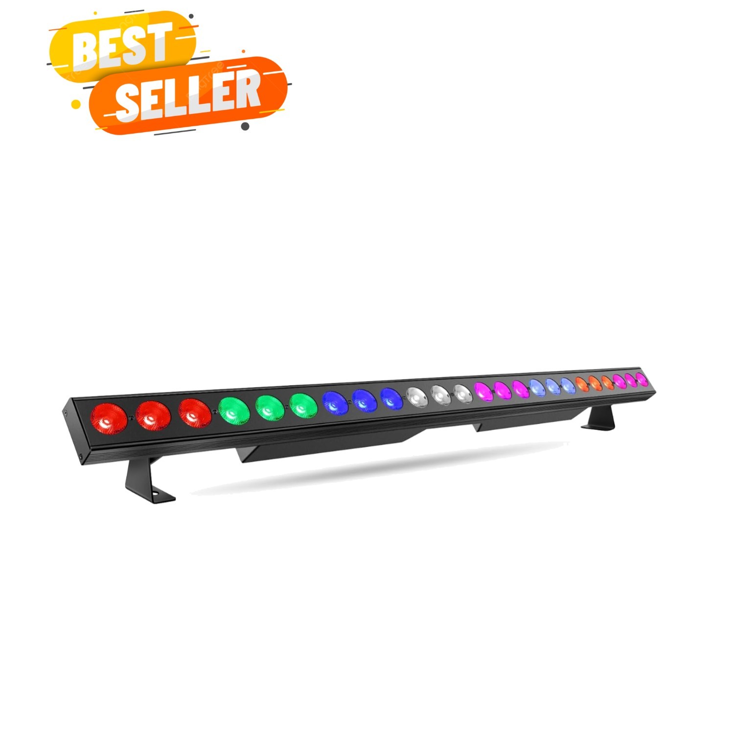 LED Stage Wash Light Bar – 150W 6IN1 RGBWA+UV Color Changing Linear Wall Wash…