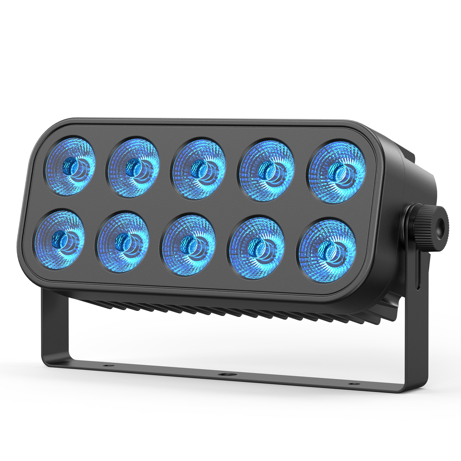 10PCS DJ Disco Party Stage Light LED RGBW DMX Beam Lights KTV Show PAR Lighting