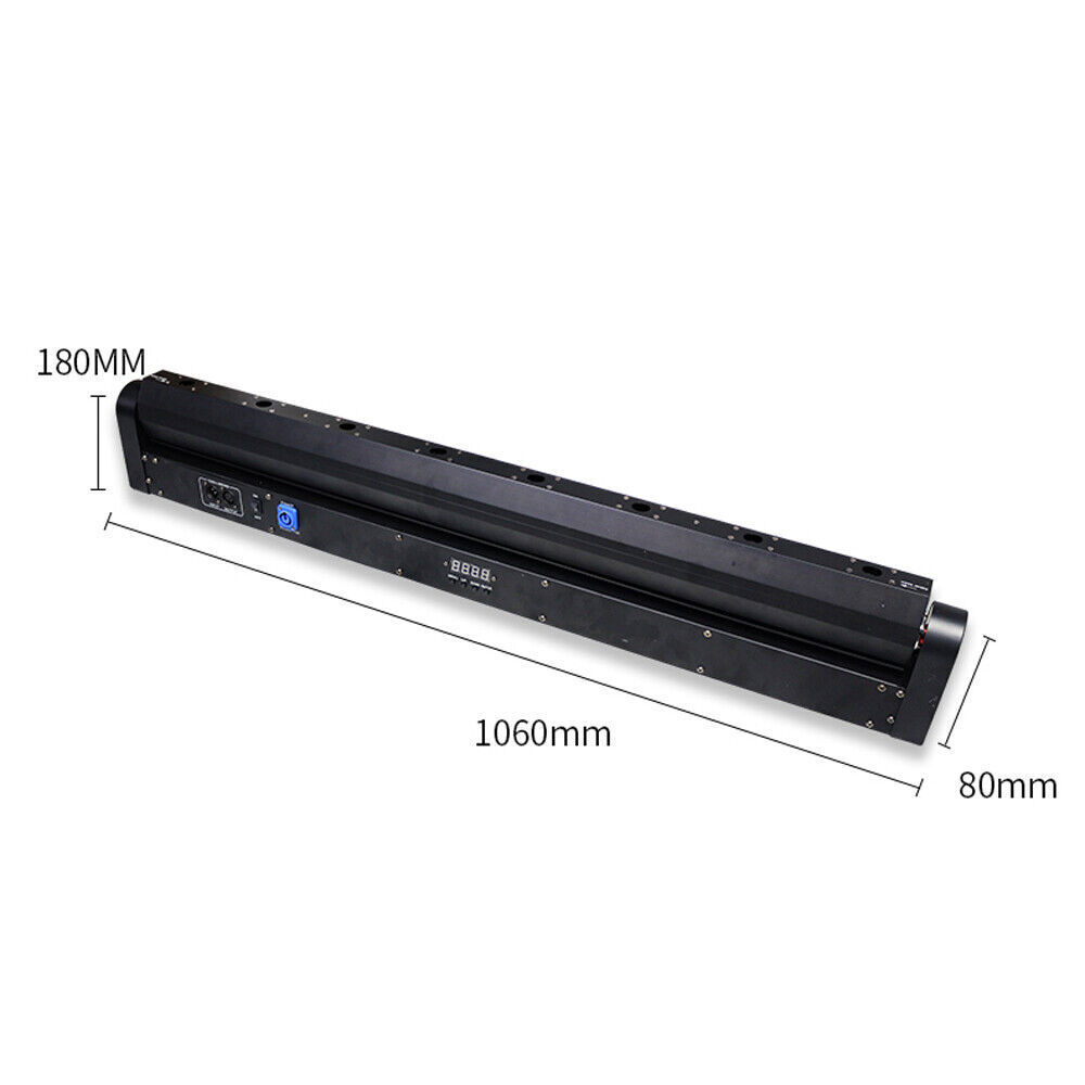 DMX 6/8/9 Eyes RED LED Projector Stage Moving Head Beam Scan Laser Light Bar DJ