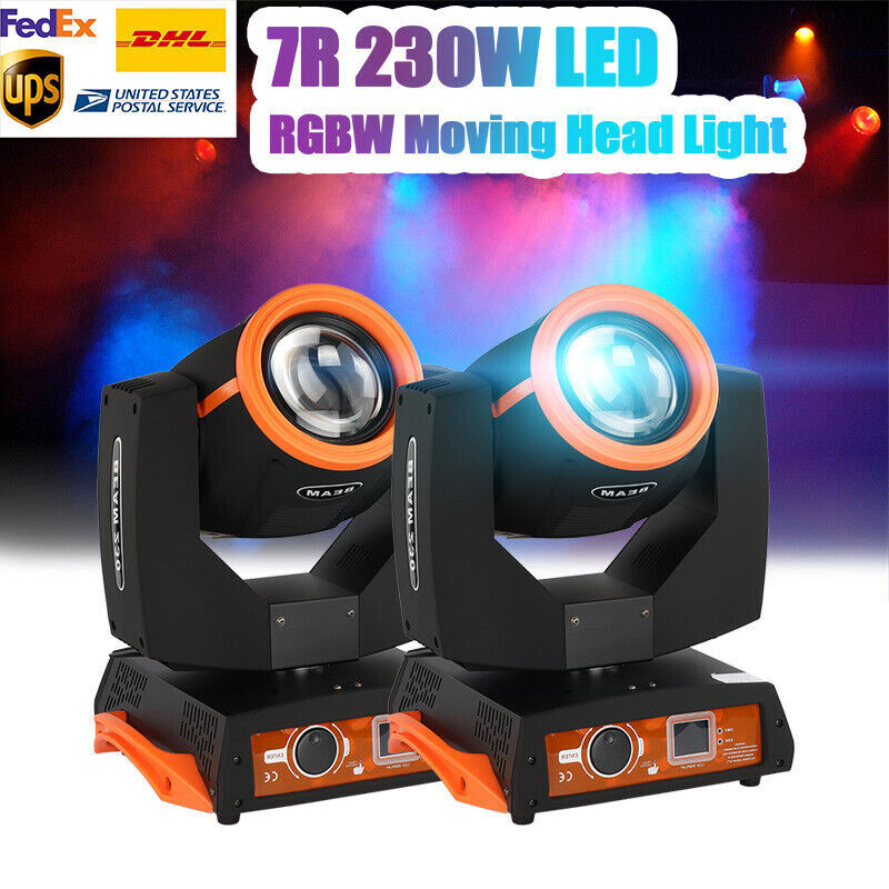 230W 7R Beam Sharpy Stage Light 16Prisms RGBW Strobe Moving Head Light DJ Party
