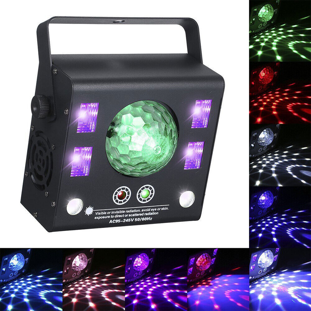 DMX RGB Stage LED Light Lighting Laser Strobe Beam Disco DJ KTV Party Projector