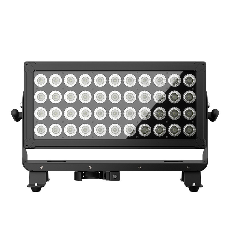 2Pcs SHEHDS IP65 LED 44x10W RGBW Flood Light Waterproof In/Outdoor Liver Stage