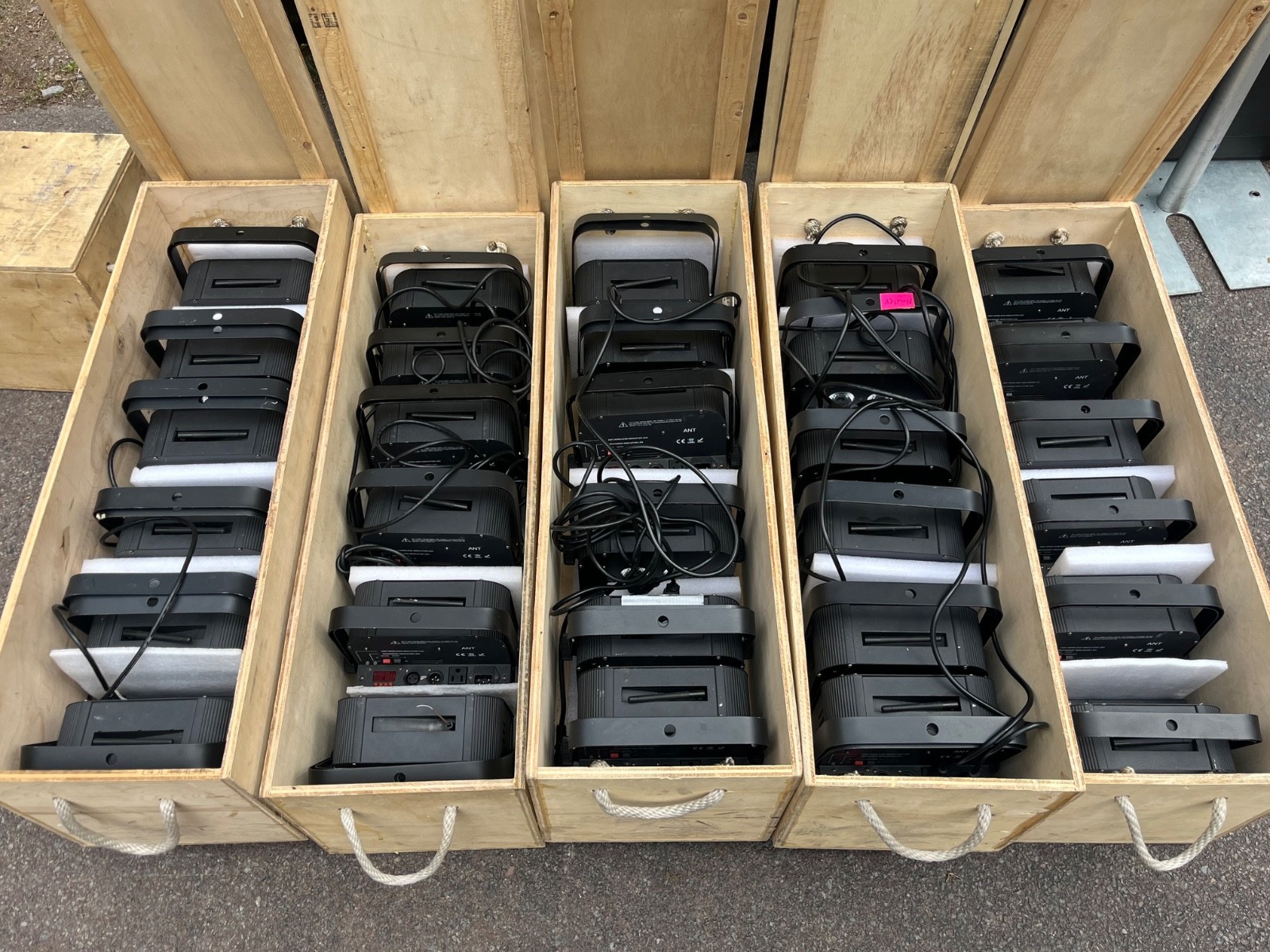DMX stage lighting