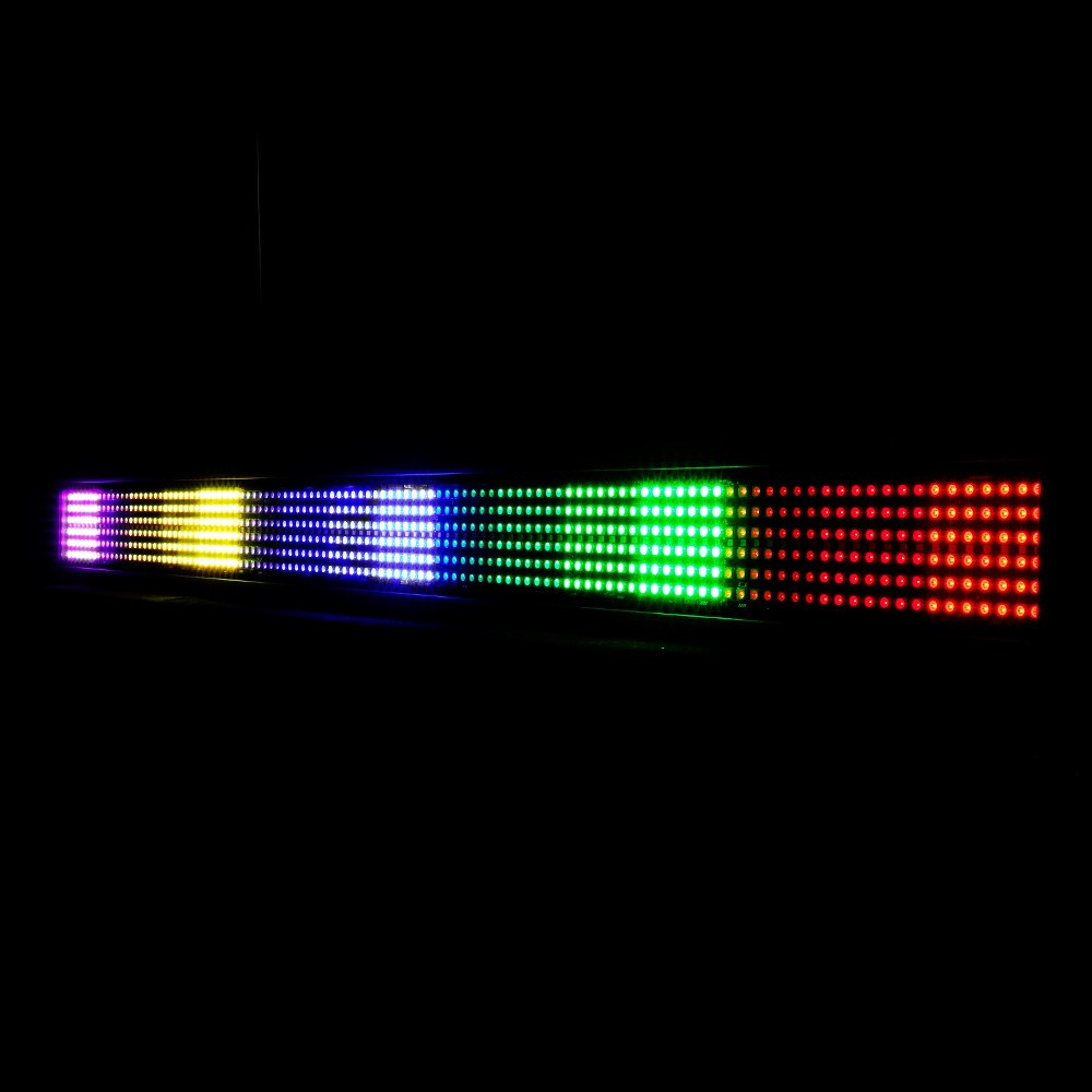 SHEHDS IP65 250W 5050 LED Strobe 672RGB Wall Wash Bar Light Waterproof DJ Club