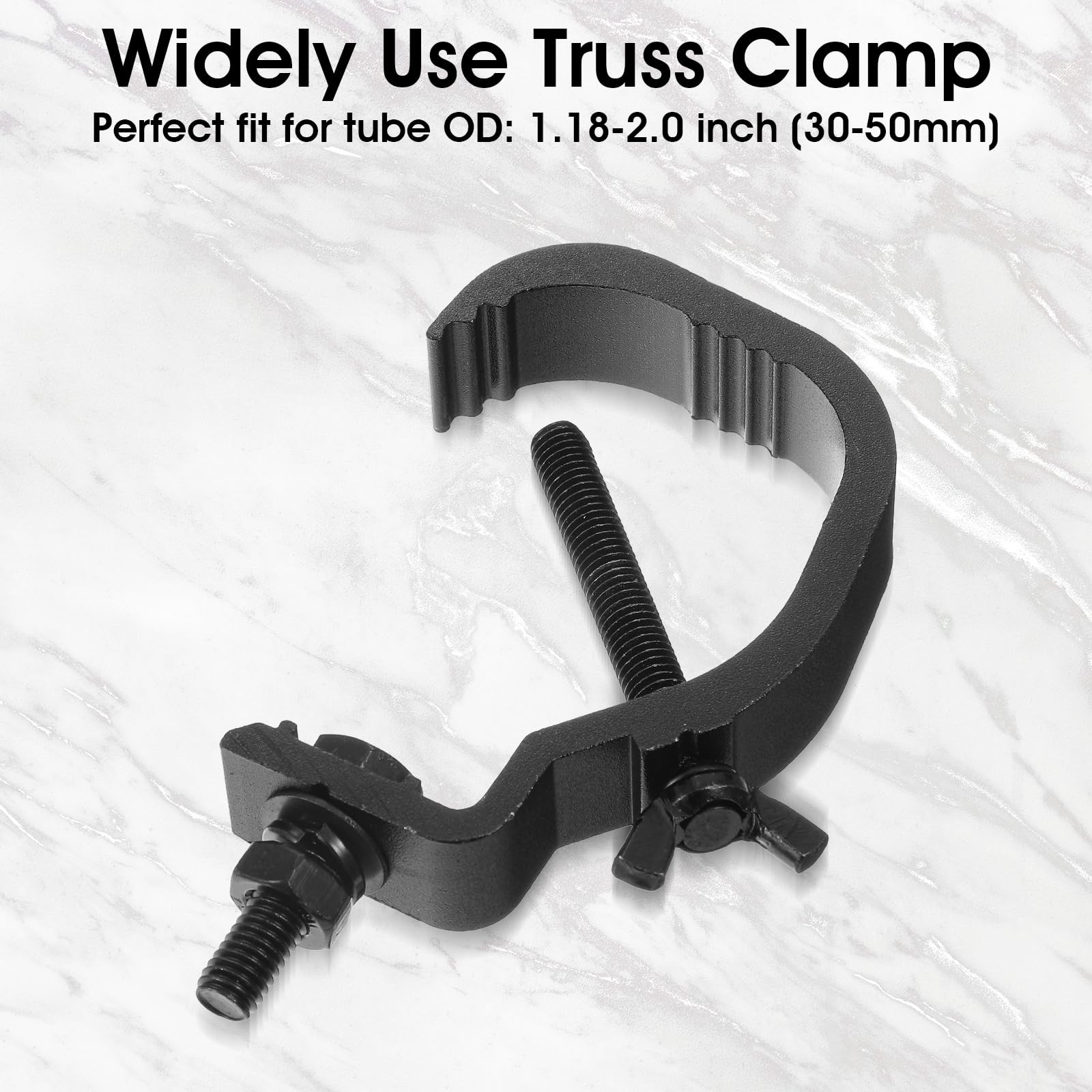 10 Pack Aluminum Alloy Stage Light Clamp Hooks Heavy Duty Truss C Clamps