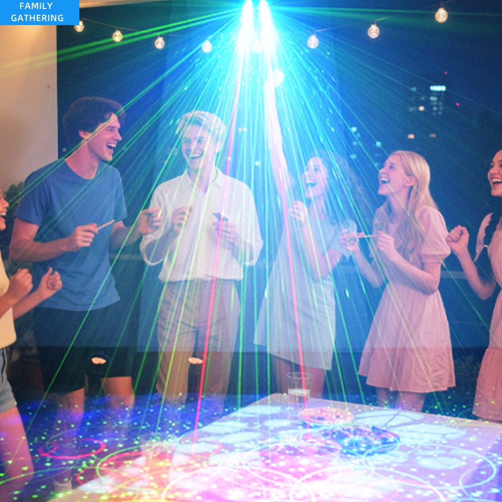 60 Pattern Party Stage Light Laser Projector LED RGB KTV DJ Disco Show Lighting