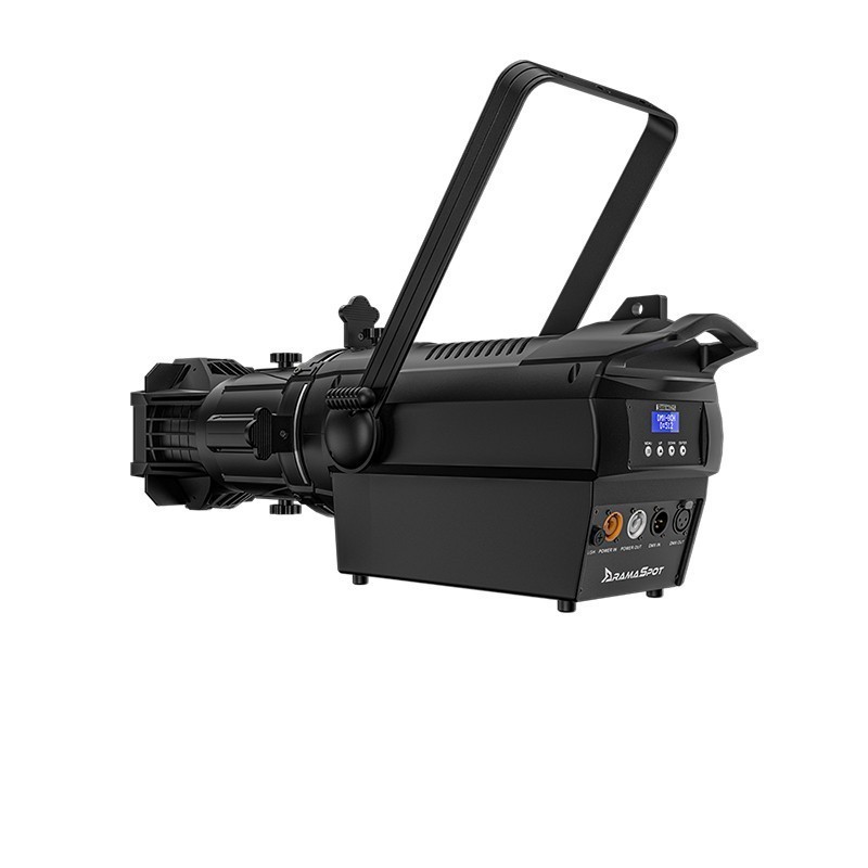 SHEHDS 2Pcs 250W RGBW Prime Lens Spotlight LED Spot Leko For Show Stage Bar DJ