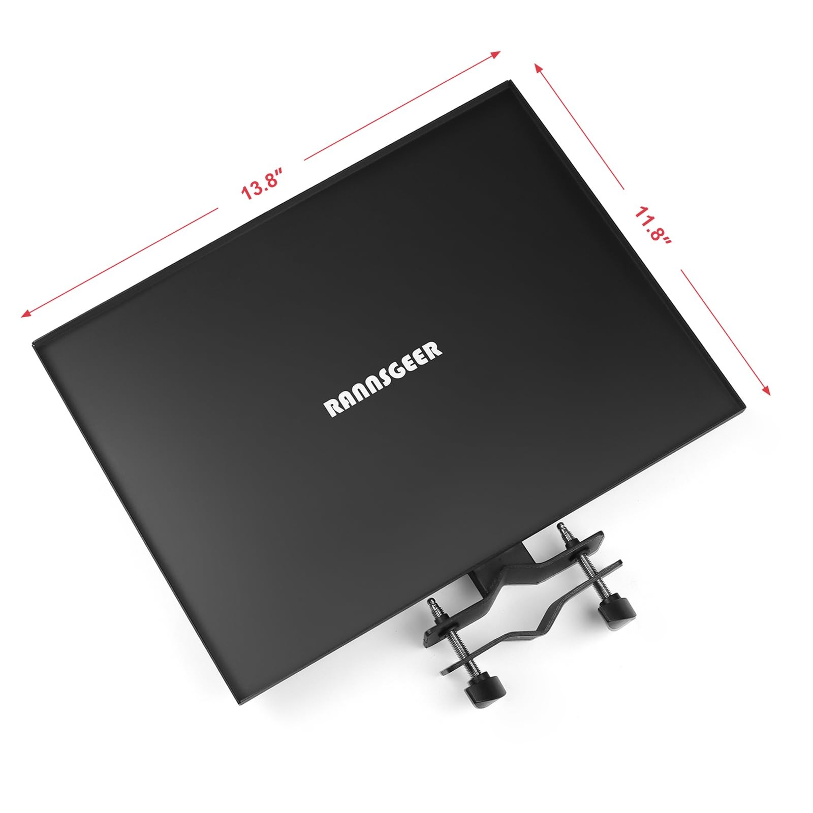 1 PCS Heavy Duty Metal Tray 11.8×15.8 Inch Fits Tripod Speaker Mobile TV Stand