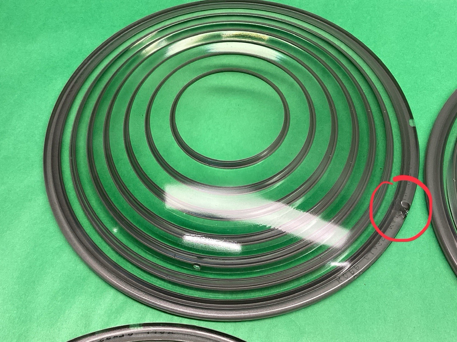 x6 KOPP 8” Fresnel Glass Lens Smooth – MINOR CHIPS – Stage Lighting – LOT OF 6