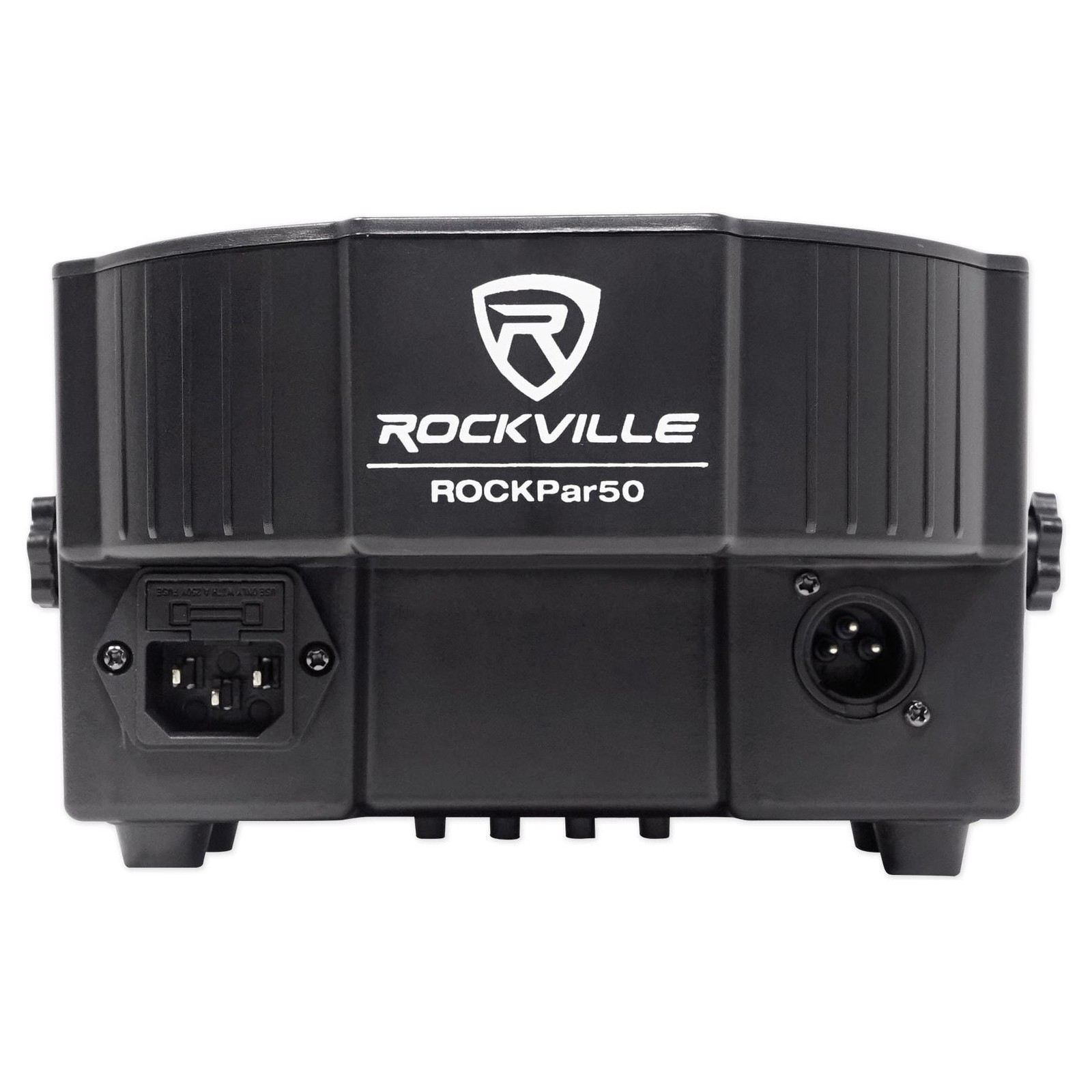 (10) Rockville RockPAR50 LED RGB Compact Par Can DJ/Club DMX Wash Lights