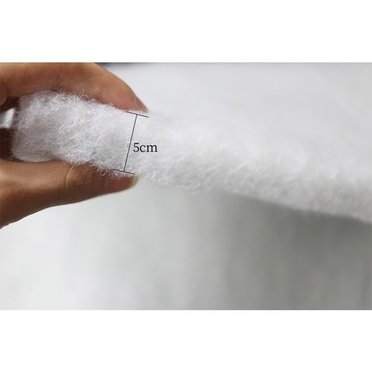 Acoustic Insulation Sound Absorber 100x50x5CM Polyester Fiber for Subwoofers
