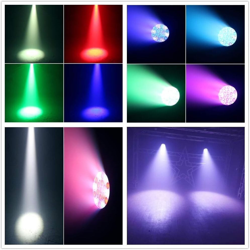 19x15W LED Moving Head Light Zoom RGBW DJ Disco Party Wash Stage Light DMX
