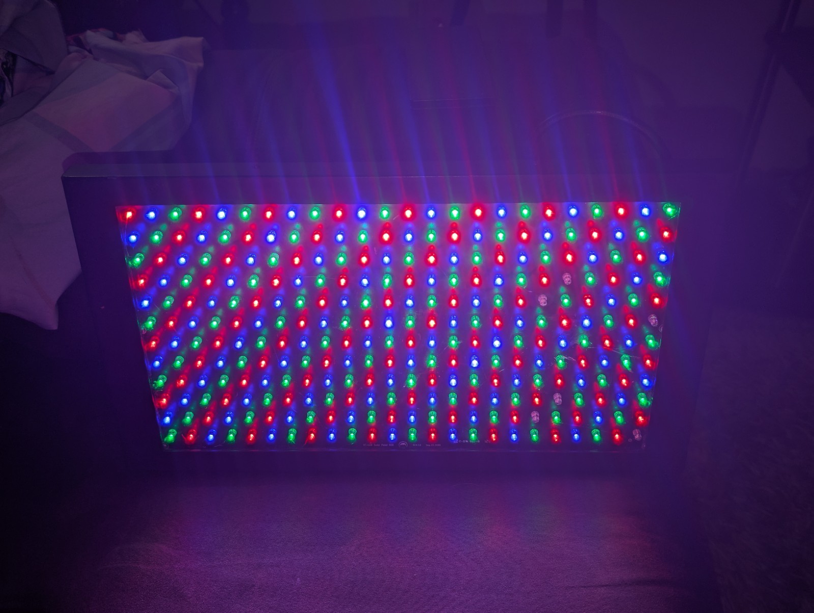 American DJ Profile Panel RGB LED Stage Lights Lot of 2 – Tested – One has LEDs