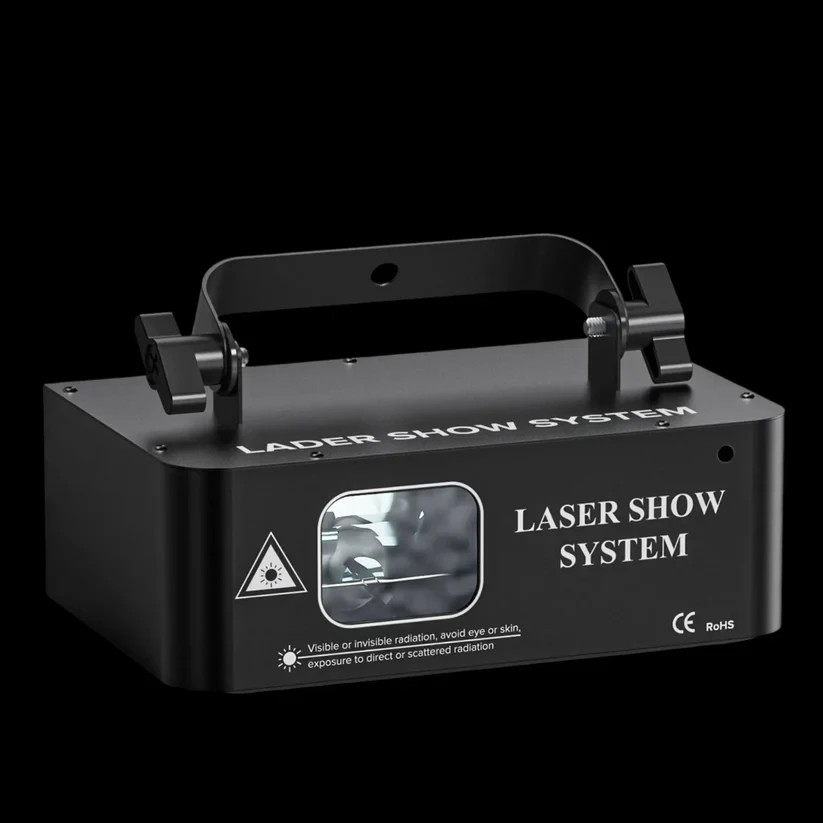 500mW Full Color RGB Laser Stage Light DMX512 Remote Control DJ Party Club