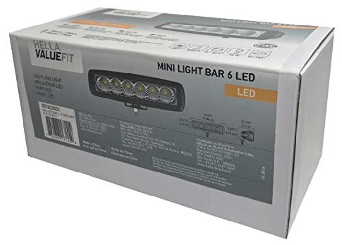 357203001 ValueFit Mini Light Bar (6 LED, Flood Beam)