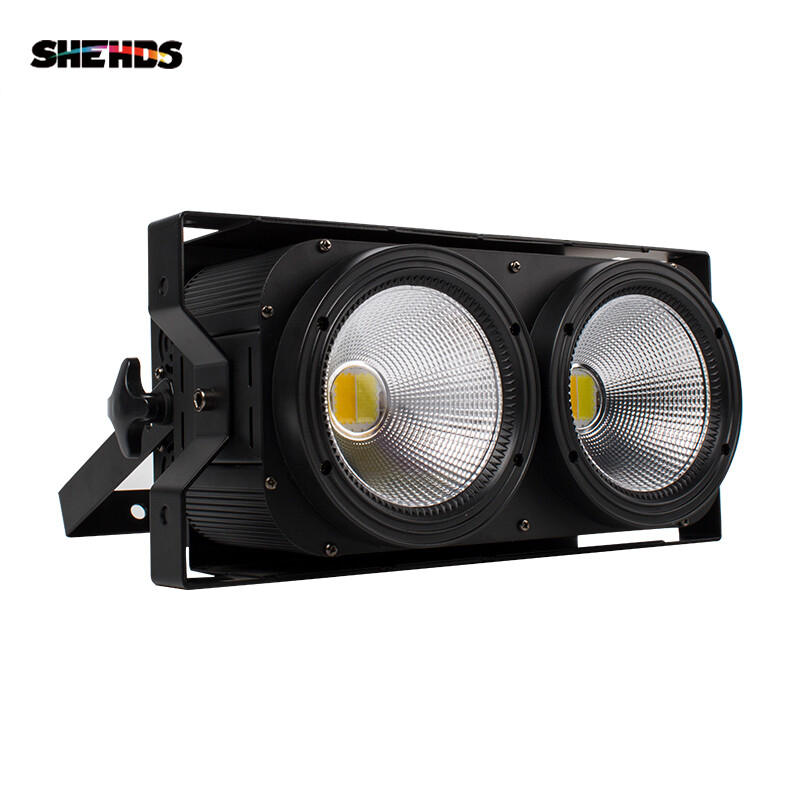 SHEHDS LED Par COB 200W/Combination 4eyes 400W Warm+ Cool White Lighting Wedding