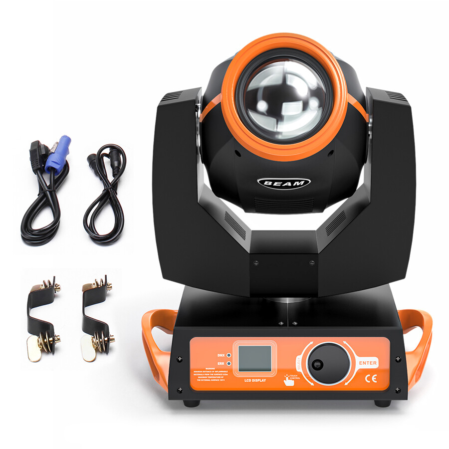 230W 7R Zoom LED Moving Head Light DJ Party Disco Stage Lighting 16+8 Prism DMX