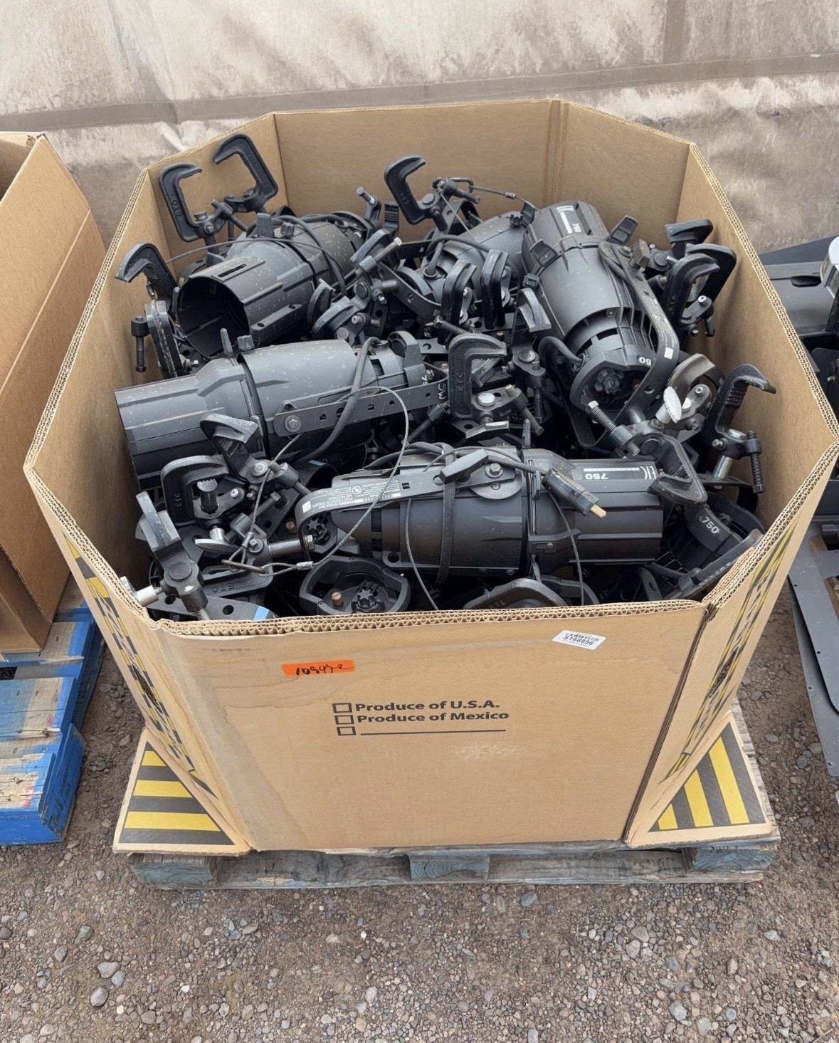 ETC Source Four 750 Ellipsoidal Light Fixture Body – No Lens Tube – Stage Pallet