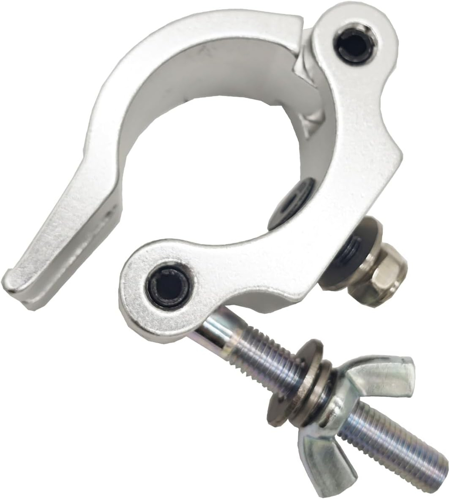 Stage Lighting Clamp Aluminum Alloy 6061 Fits 45-61mm Pipe Heavy Duty Max Load