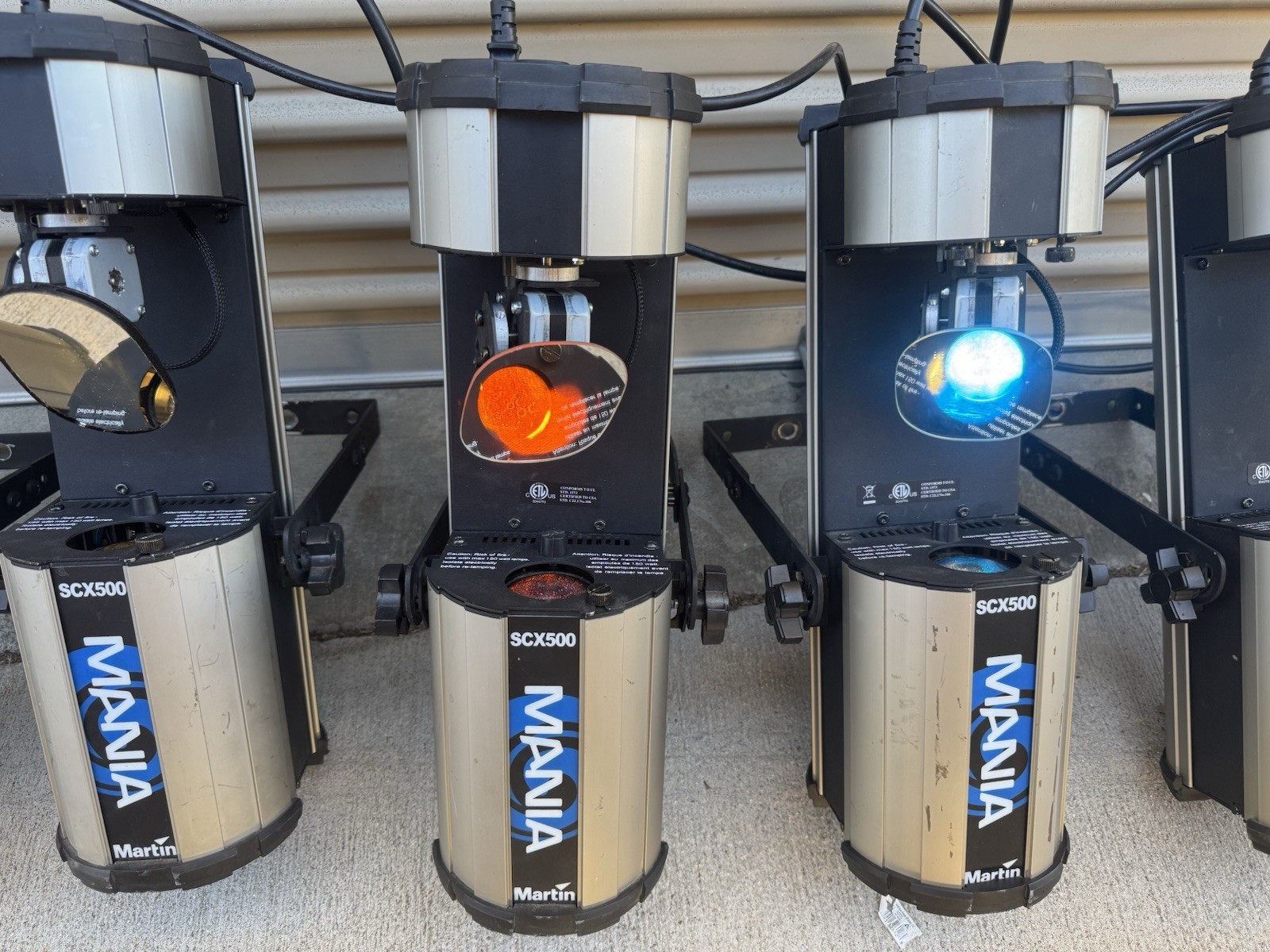 Martin Mania SCX500 DJ Scan DMX Scanner Gobo Strobe Stage Party Dance Light 150W