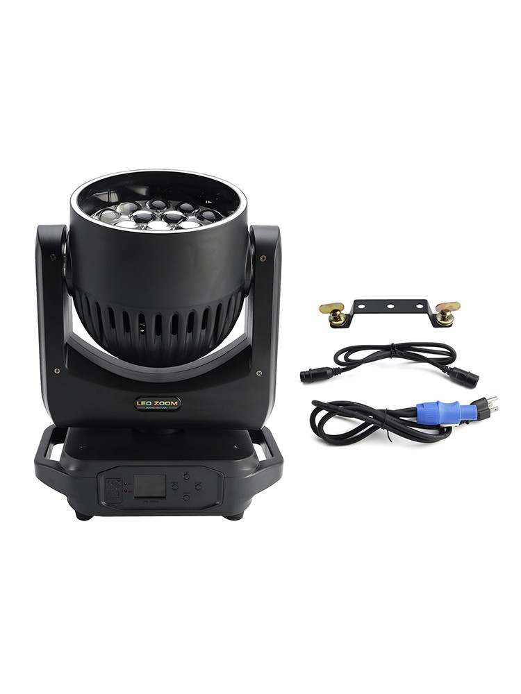 19x20W LED Zoom Moving Head Stage Light RGBW DMX Beam Wash Lighting DJ Disco!