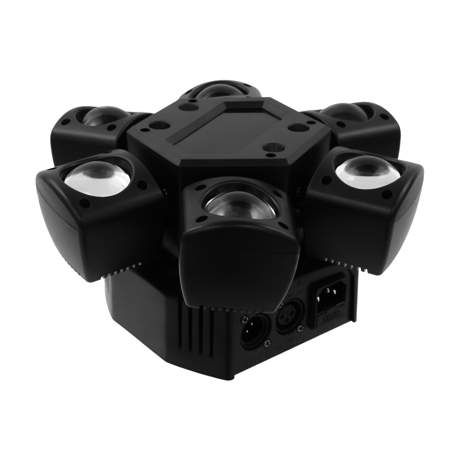 6 Arms Stage Light LED Moving Head Beam Light Bee Eye Laser DJ Disco Party Club