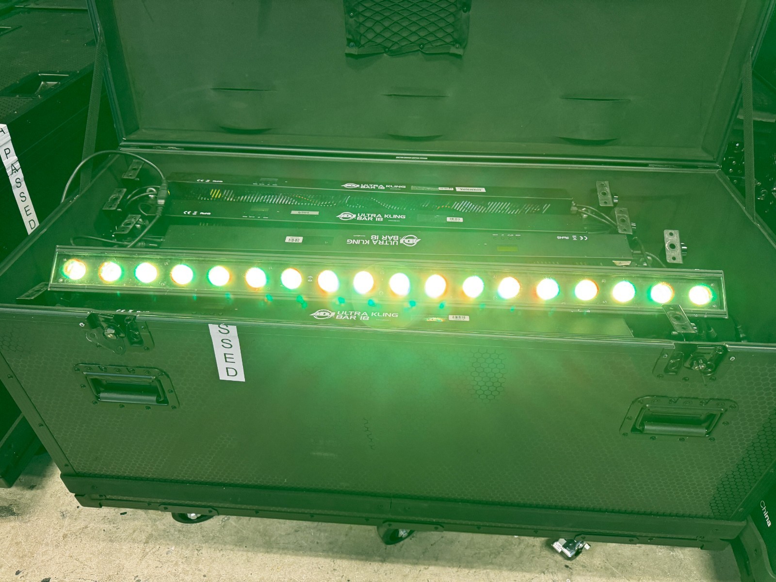 American DJ ADJ Kling Bar 18 Linear Bar Wash 18x3w RGB DMX 56ch Pixel 50+ Avail