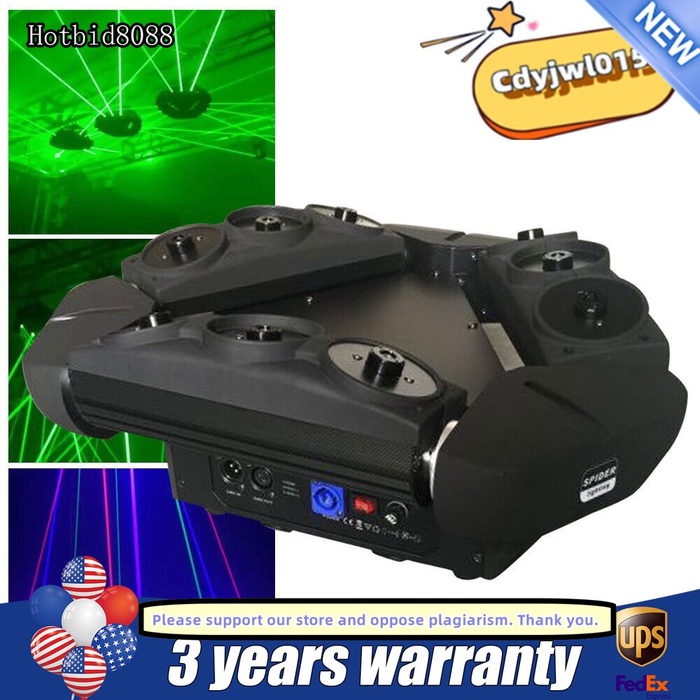 Stage Moving Head Beam Laser Light 9 Eyes RGB Spider Projector DJ Bands Lamp