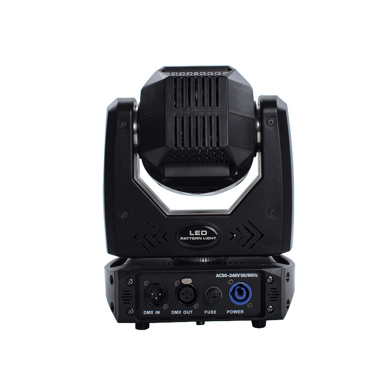 SHEHDS 80W LED Spot Moving Head Lighting With 3 Face Prism For Wedding KTV Stage