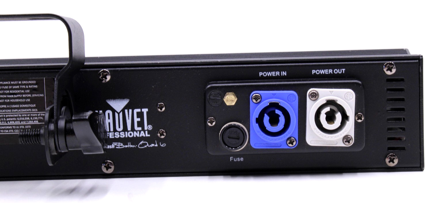 Chauvet Professional Color Dash Batten Quad 6, Tested & Working w/o Power Cable
