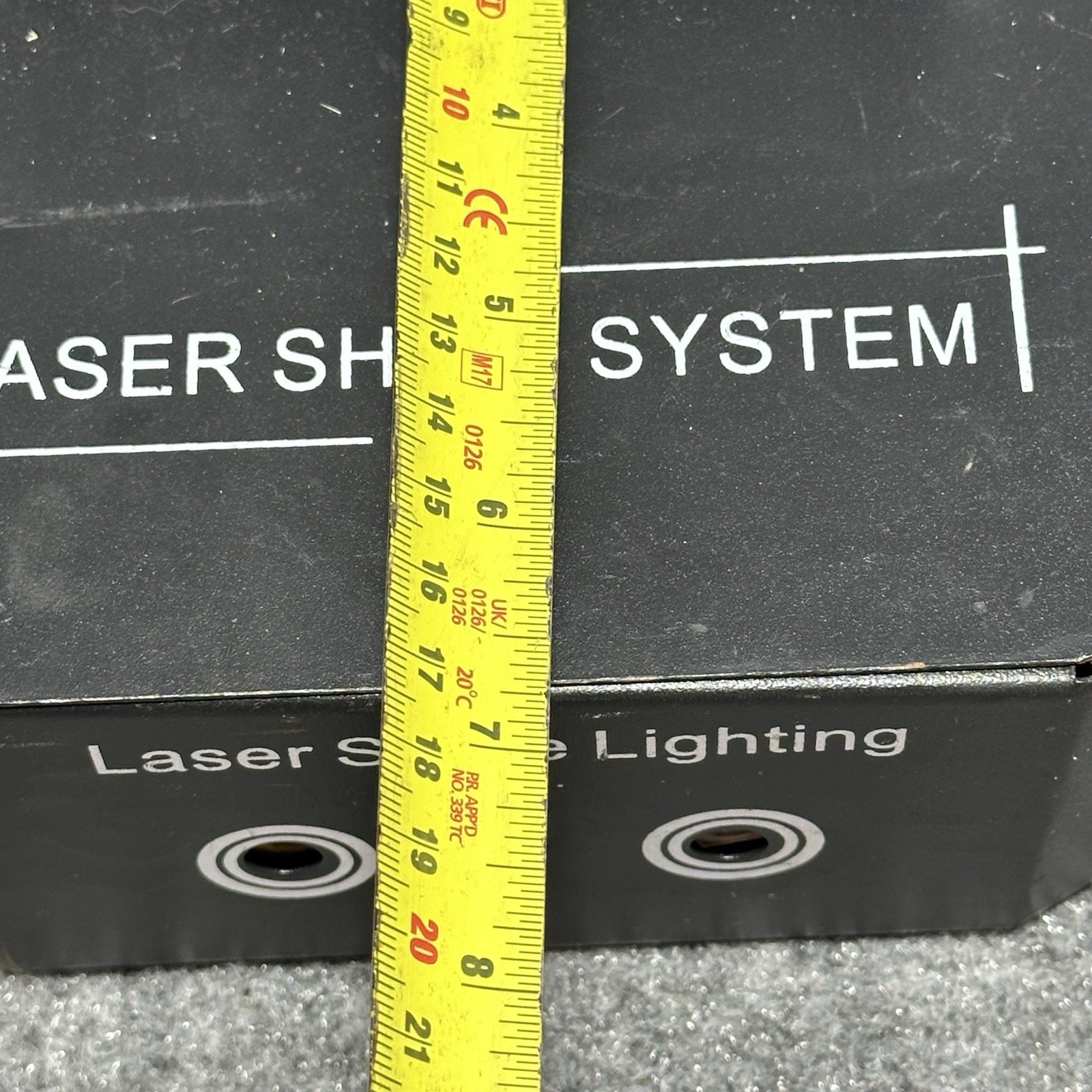 RGB Laser/DMX LED Scanning Stage Lights w/ Power Cord Multiple Settings (TESTED)