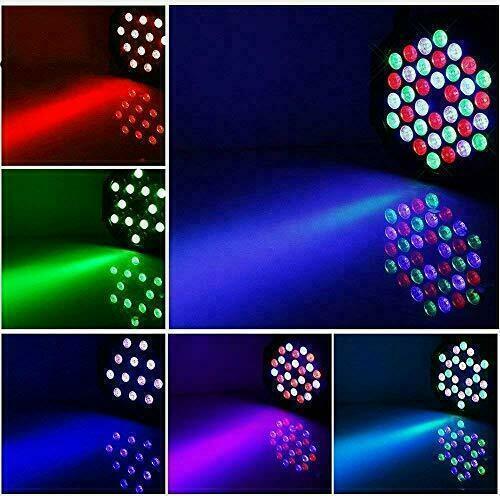 36LEDs Par Light Stage Lights RGB Uplights DMX Control DJ Party Effect Lighting