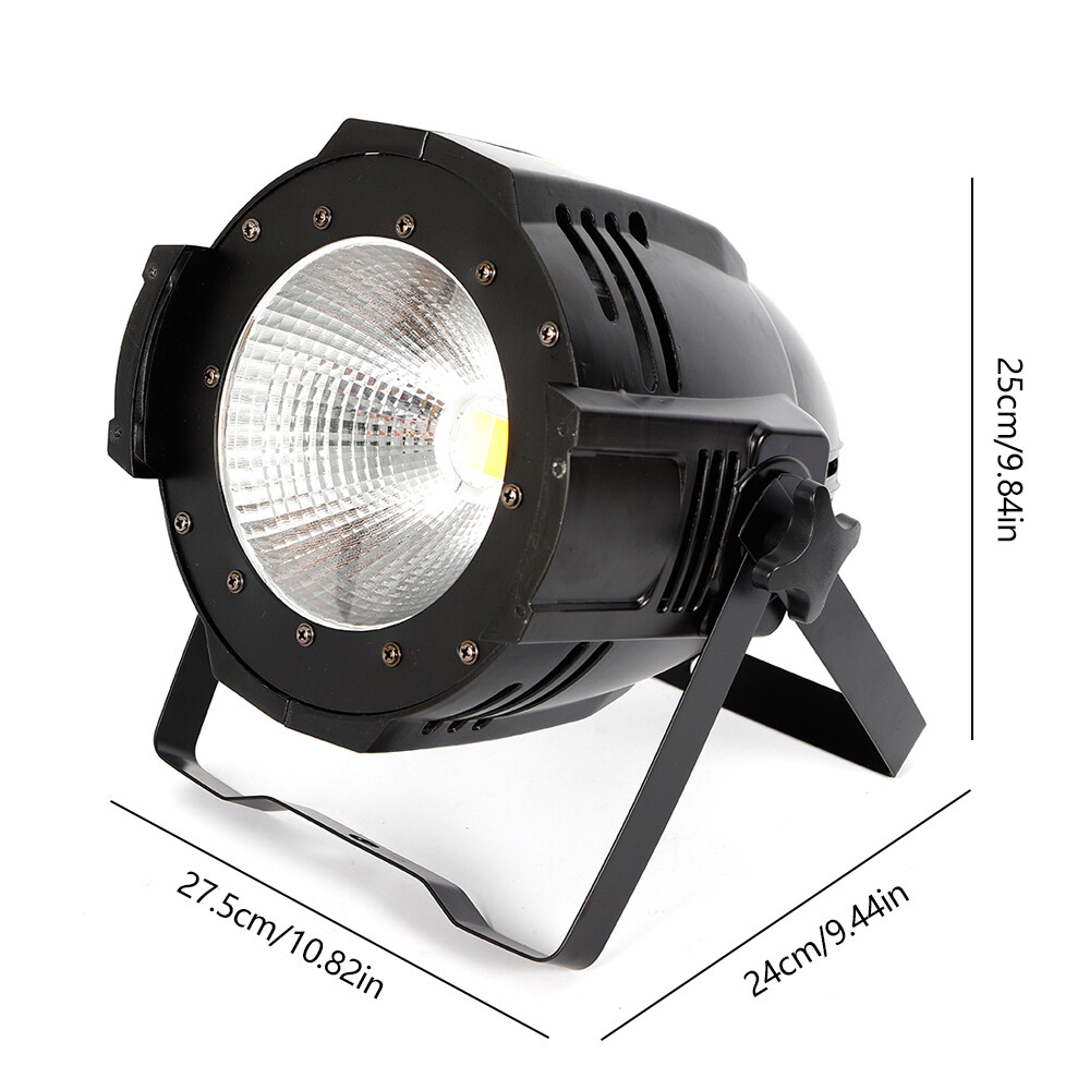 200W LED Stage Par COB Light Cool Warm Nature White DMX512 Disco / Panel Option