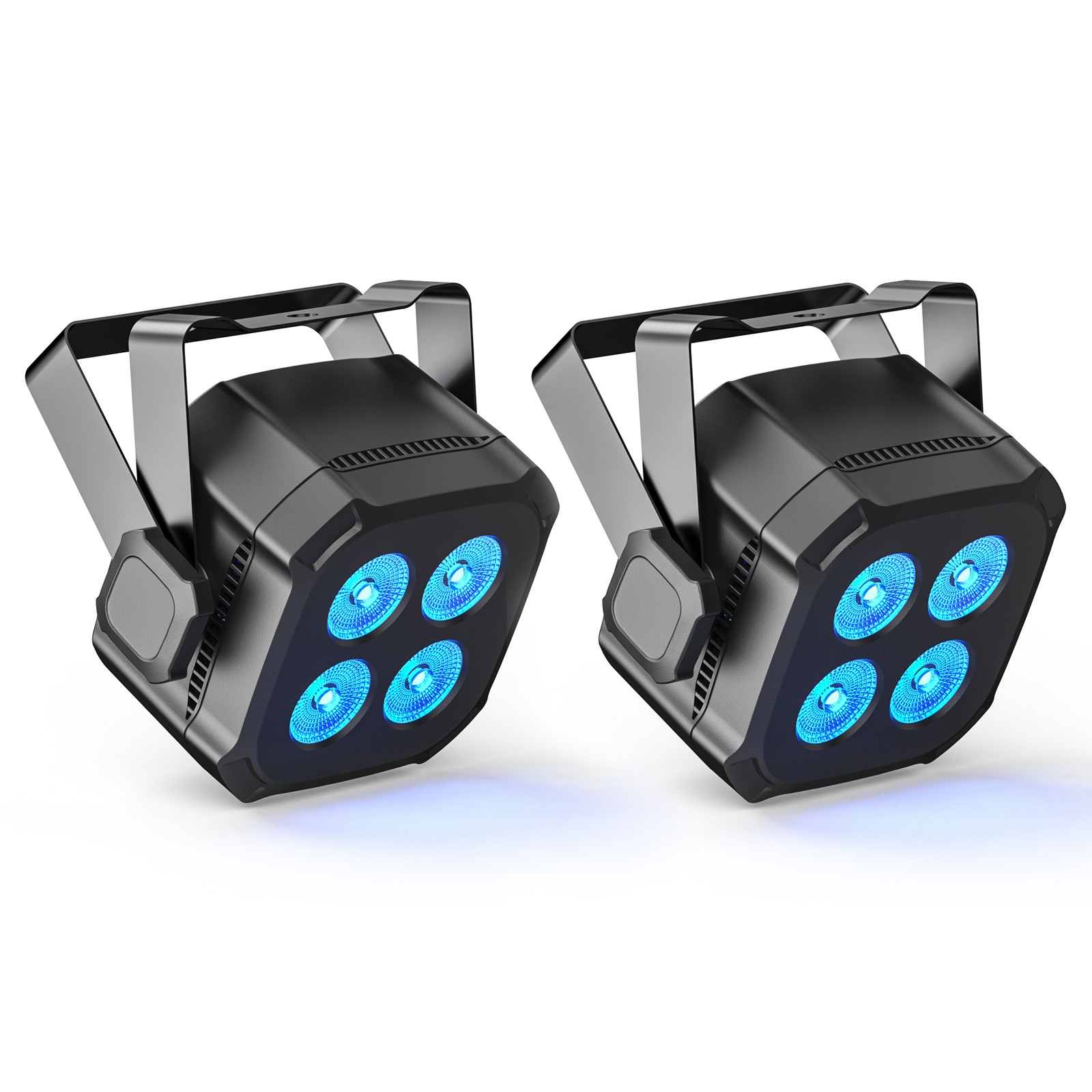 Mini Stage Lights, Corded 4 * 15w Led Par Lights, For stage disco patry Lights