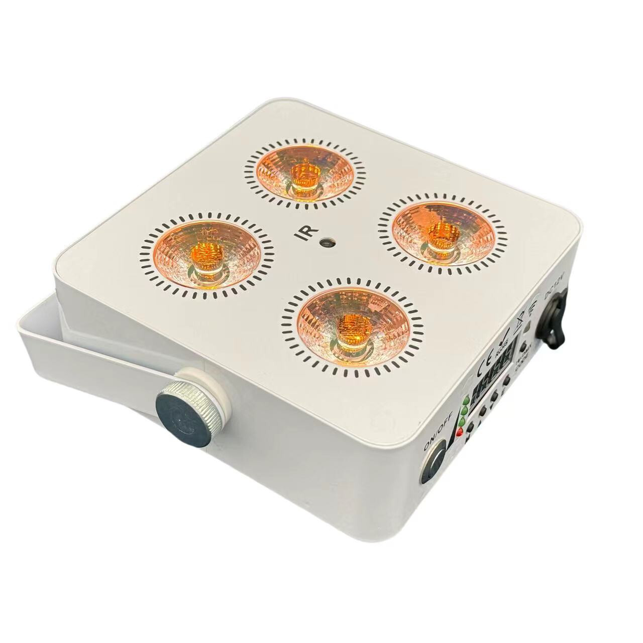 4pack DJ 4x18W Battery led slim Par Uplights Wireless Par Lights DMX IR 6in1 LED