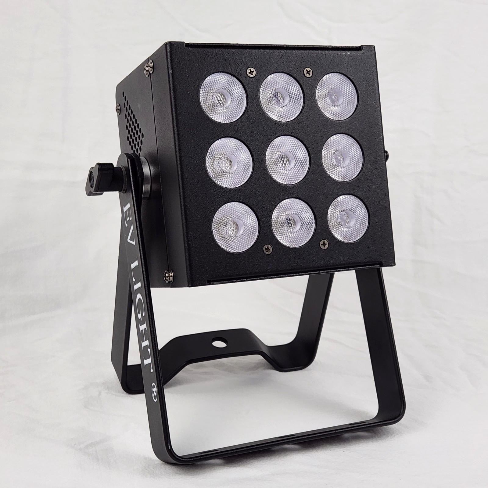 EV Light DMX Indoor RGBWAUV Color Mix PAR Light 9 LED Stage Lighting DJ Party