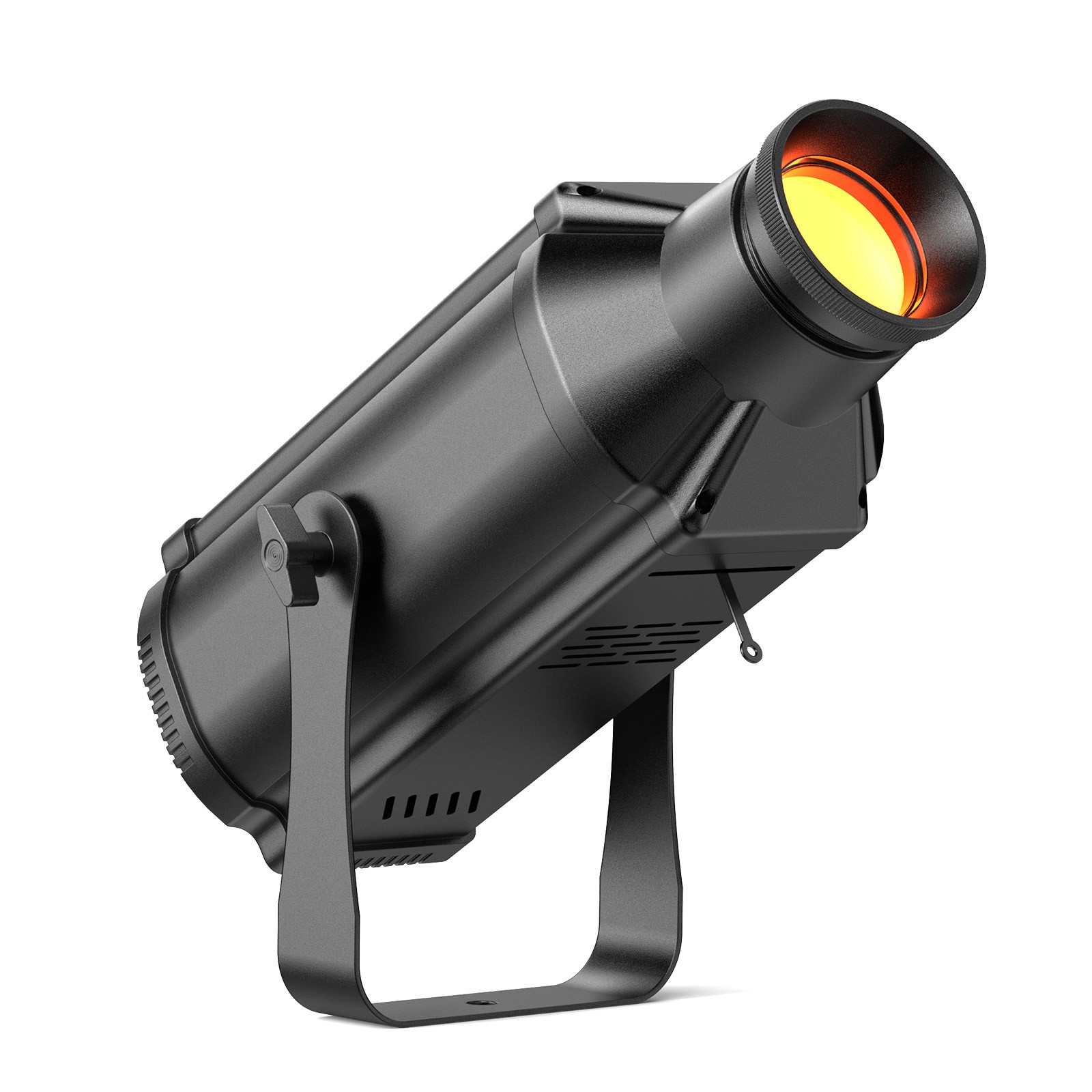 200W RGB COB LED Spotlight Manual Zoom Focus DMX Sound Control Auto Mode